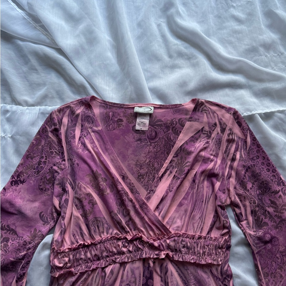 Vintage Y2K Rave Fairy Blouse - Picture 3 of 8